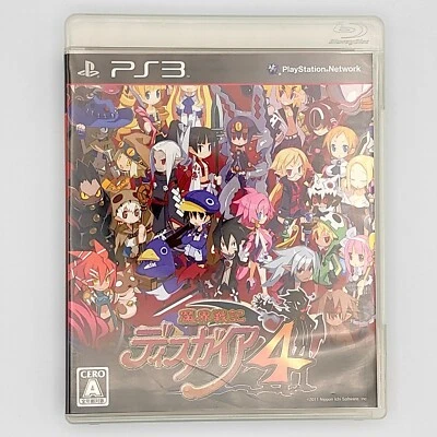 Makai Senki Disgaea Hour of Darkness 4 w/ Card 2011 PlayStation PS3 Nippon Ichi - Image 1 of 4