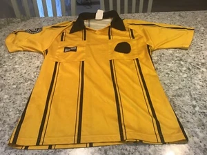 Official Sports Yellow U.S. Soccer Federation Referee Program Shirt Size Small - Picture 1 of 7