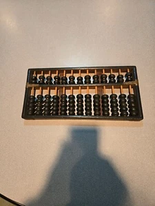 Chinese Abacus, Made Of Solid Hardwood Free Shipping - Picture 1 of 3