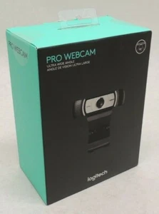 Logitech 960-001070 Pro Ultra Wide Angle HD Webcam - Black - Picture 1 of 8