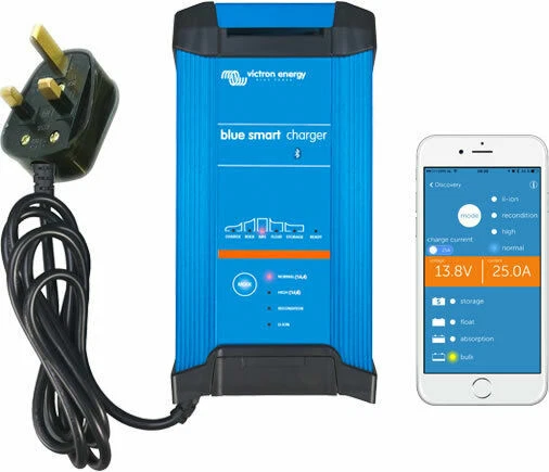 Victron IP22 Blue Smart 12 Volt Battery Charger