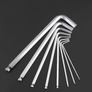 Extra Long Hexagonal Ball Spanner Metric Size 1.5mm - 18mm High Carbon Steel - Picture 1 of 8