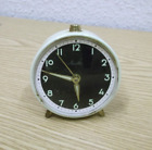 40er 50er Années Réveil Mauthe Horloge Mécanique Crème Horloge 40s 50s Vintage