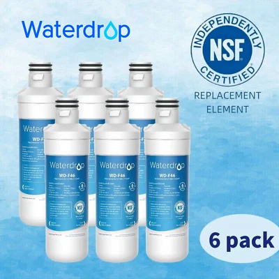 Waterdrop Replacement for LG® LT1000P®  ADQ74793501  Refrigerator Water Filter - Image 1 of 4