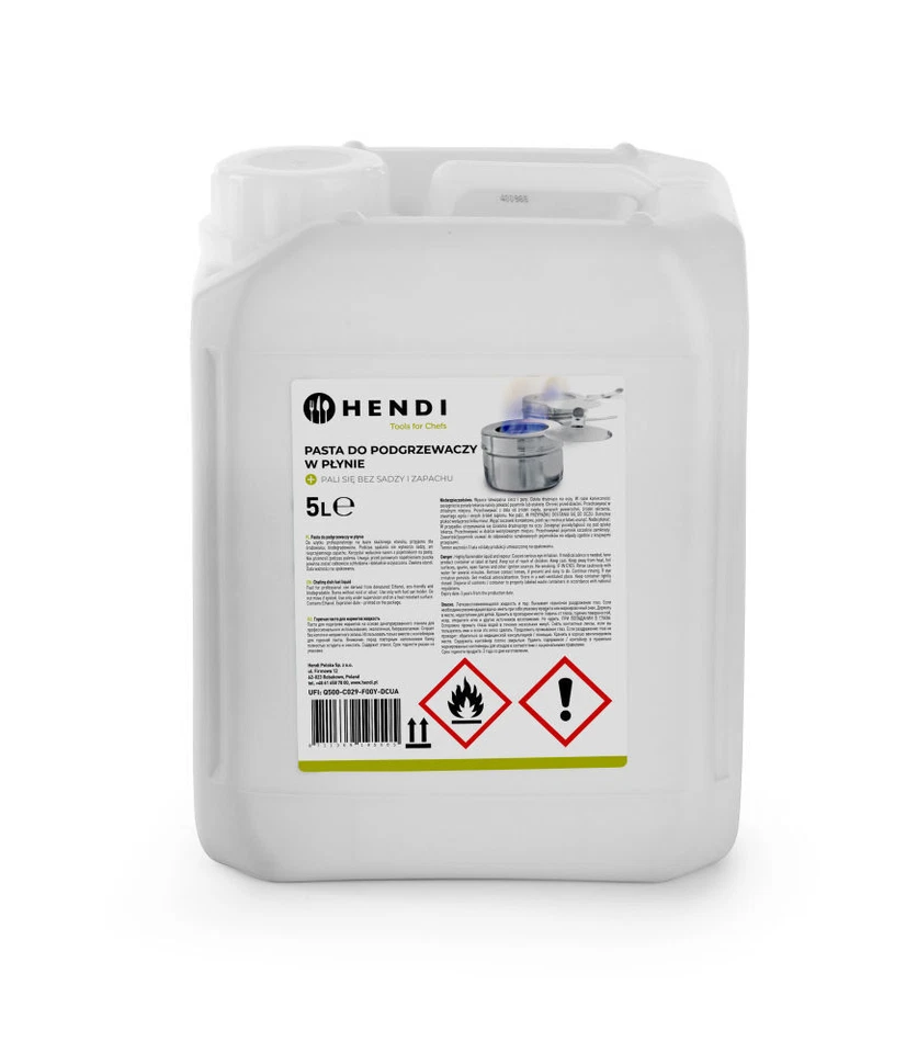 Brennpaste (BIO) Ethanolbasis Chafing-Dish-Brennstoff 5 Ltr Kanister