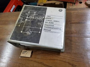 OEM 1997 BMW 318is/c 320i 328i/c M3 E36 ELECTRICAL TROUBLESHOOTING Repair Manual - Picture 1 of 4