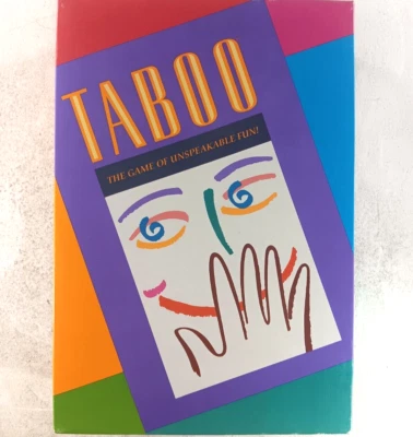 Taboo The Game of Unspeakable Fun circa 1989 A Milton Bradley Game - Image 1 of 3
