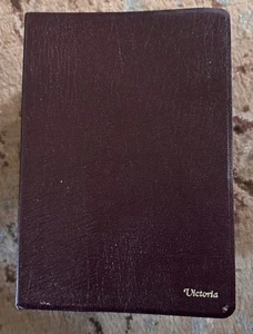 Thompson Chain Reference Bible NIV Bonded Leather Red Letter B.B. Kirkbride 1990 - Imagen 1 de 11