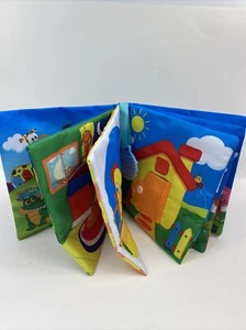 Teytoy Baby Soft Book 0M+ Babies Fun Learning Toys Cotton Washable Babies Learn - Picture 1 of 3