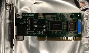 D-Link Single-Port Fast Ethernet PCI Network Adapter DFE-530TX+ Low Profile Brkt - Picture 1 of 4