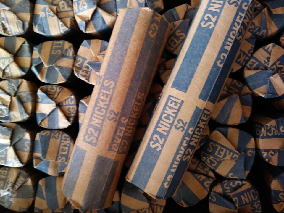 1980 P & D BU JEFFERSON NICKEL 2 Rolls from MINT SETS Total 80 coins - Image 1 of 1