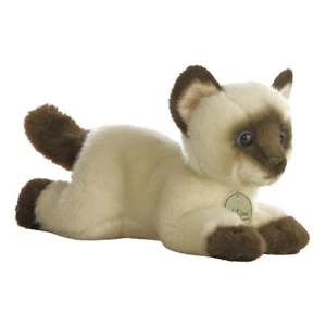 AURORA Katze MiYoni 10814 Siamesisches Plüschtier, 20,3 cm, Braun und Beige, S - Bild 1 von 1