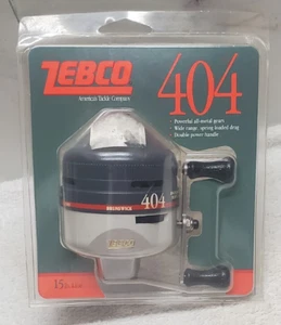 Mulinello da Pesca Vintage Zebco 404 | 1988 Made in USA | Nuovo in Confezione EZ134-01H - Foto 1 di 3