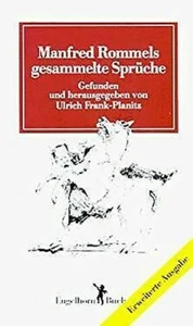 Manfred Rommels Gesammelte Sprüche Manfred Rommel - Imagen 1 de 1