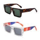 Eyeglasses Street Shooting Sun Glasses Shades Square Sunglasses Colorful Frame