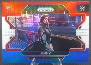 2022 Panini Prizm WWE - Rookie - Red White & Blue Prizm #25 - Jinny RC - Bild 1 von 2