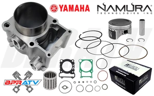 Yamaha Grizzly 450 Cylinder Kit Top End Rebuild Repair Kit Namura Piston Gaskets - Foto 1 di 24