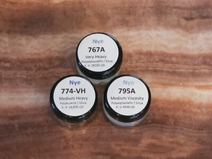 Nye Lubricants Nyogel Damping Grease Sample Kit - 767A, 774VH & 795A (6g Jars) - Picture 1 of 3