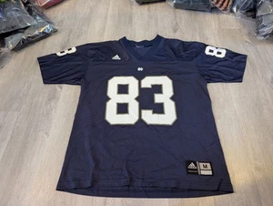 Vintage Adidas Notre Dame Fighting Irish Football Jersey #83 Mens Medium - Picture 1 of 7