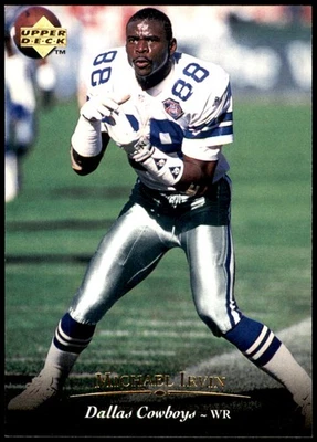 Michael Irvin 1995 Upper Deck #116 Cowboys NFL READ FREE SHIPPING AutographDen - Image 1 of 2