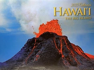 Wandkalender 2025 Hawaii Big Island – Vulkan, Wasserfälle & tropische Landschaft  - Bild 1 von 4