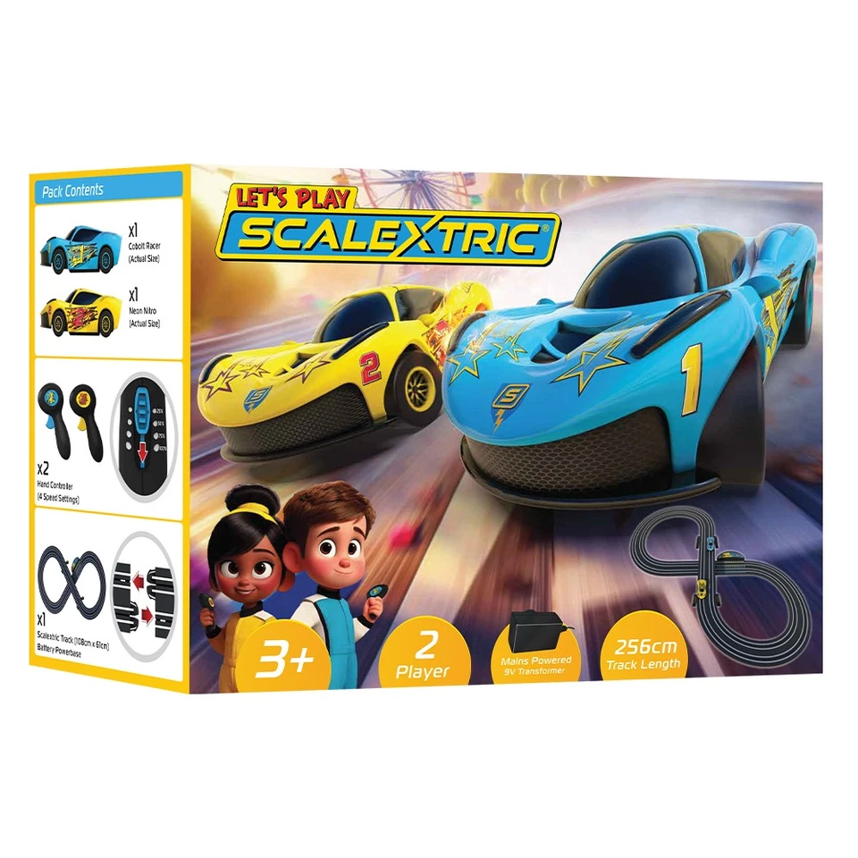 My First Scalextric G1189M Let's Play! - Mains Operated Slot Track Set - Image 1 of 1