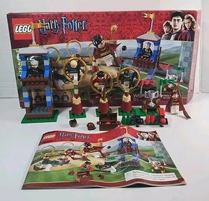 Harry Potter Lego Set 4737 Quidditch Match Complete w/ Box, Instruction,Minifigs - Picture 1 of 16