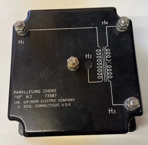 SUPERIOR ELECTRIC COMPANY T5587 PARALLELING CHOKE - Picture 1 of 4