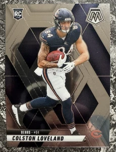 2025 Panini Mosaic Colston Loveland Base RC #304 Chicago Bears - Bild 1 von 2