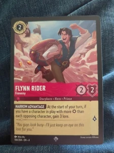 Flynn Rider, Frenemy, Super Rare Card NM Disney Lorcana ccg card game - Picture 1 of 1