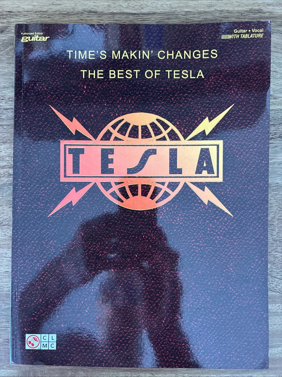 【希少】TESLAテスラ　メカニカル・レゾナンス　ギタースコア 洋書・ギタースコア テスラ メカニカル・レゾナンス TESLA 楽譜