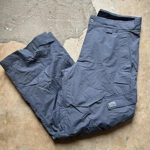 Helly Hansen Tech Snow Winter Insulated Snowboard Ski Gray Cargo Pants Large - Picture 1 of 17