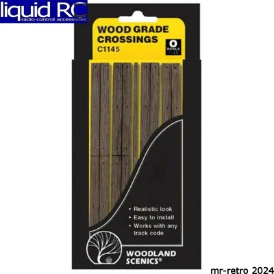 Woodland Scenics C1145 O Grade Crossing Wood Plank - Image 1 of 2