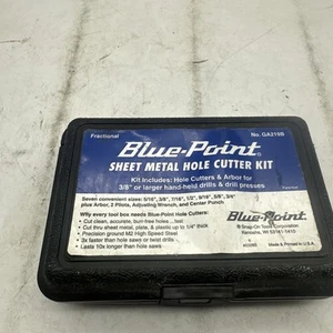 Blue-Point by Snap-on Sheet Metal Hole Cutter Kit # GA219B - Picture 1 of 6