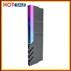 Heat Sink DDR4 DDR5 Ram Cooler Radiator 5V 3PIN ARGB for Computer (Black) - Bild 1 von 11