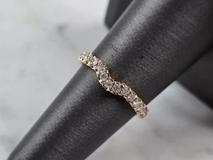 Womens Vintage Estate 14K Yellow Gold Neil Lane Diamond Ring 2.5g E7027 - Picture 1 of 7
