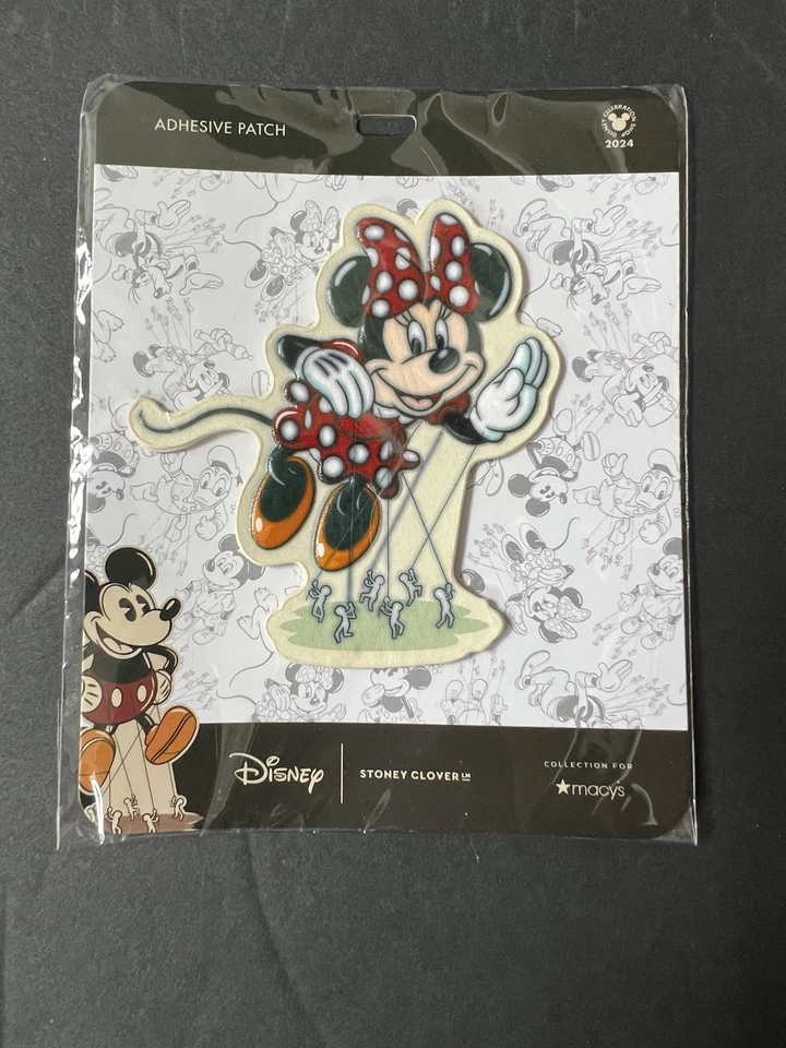 STONEY CLOVER LANE DISNEY MINNIE MOUSE TRICK OR TREAT PATCH GLOW IN THE DARK