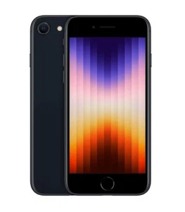 Apple iPhone SE 3rd Gen 5G 2022 64GB Midnight - Brand New - Picture 1 of 1