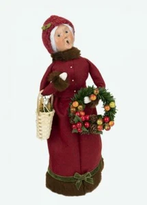 2021 Byers Choice Mid Year Release Cranberry Mrs. Claus Limited Beautiful - Picture 1 of 5