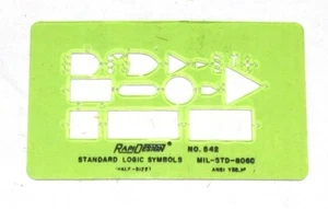 RapiDesign 542 MIL-STD-806C Template - Picture 1 of 1