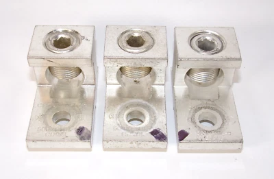 CMC AB500-1 Mechanical Lugs 500KCMIL-4 CU9AL (Qty 3) - Image 1 of 4