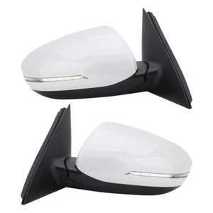 2x Conjunto de espejo retrovisor de puerta lateral con luz de señal de giro 5 pines apto para Kia Optima sy - Imagen 1 de 6