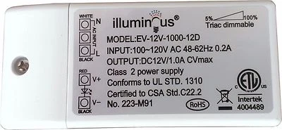 12V 12W Dimmable CV DC LED Driver ETL approved - Image 1 of 3