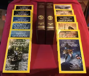 1987 National Geographic Magazine - Complete Set Slip Cover January - December - Picture 1 of 6