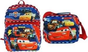 Disney Pixar Cars Mcqueen Niño Niña Mochila Escolar Lunch Caja Libro Bolsa Niños Regalo - Imagen 1 de 4