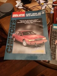 Chilton GENERAL MOTORS Celebrity Century Ciera 6000 1982- 1996 Cutlass Pontiac - Picture 1 of 2