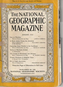 National Geographic World War 2 AUG43 FEB JUN JUL44 APR45 MAR64 M20 YOUR CHOICE - Imagen 1 de 6