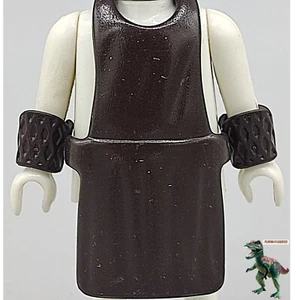 Playmobil blacksmith brown apron set + wristbands-forge-blacksmith-anvil - Picture 1 of 2