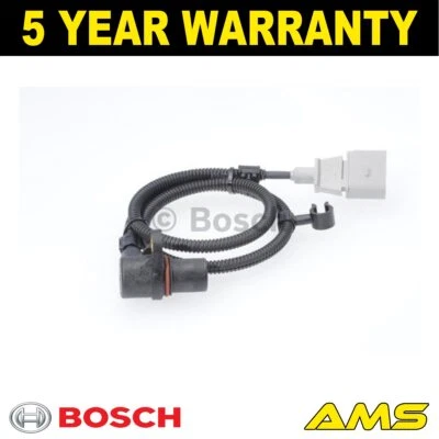 Fits Audi A4 A6 Allroad VW Passat Crankshaft Sensor Bosch 071957147 078906433A - Image 1 of 4