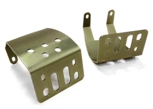 Alloy Skid Plate Assembly (2) for Axial SCX-10 Type Axle - Picture 1 of 1